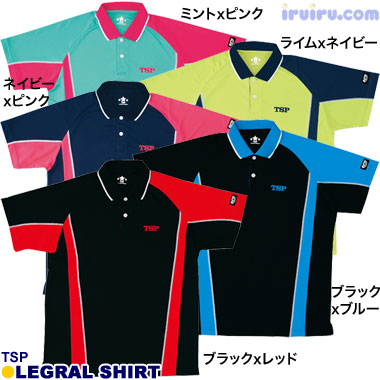 TSP/レグラールシャツ ブラックxレッ TSP/レグラールシャツ ブラックxレッ
