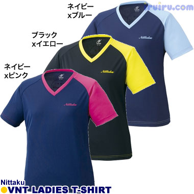 Nittaku/VNTレディースTシャツ Nittaku/VNTレディースTシャツ