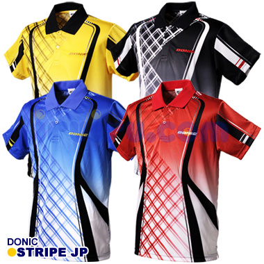 DONIC/DONIC シャツ ストライプJP DONIC/DONIC シャツ ストライプJP