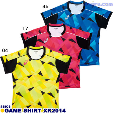 Asics/ゲームシャツ XK2014 Asics/ゲームシャツ XK2014