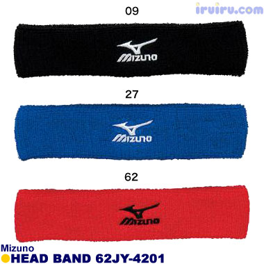 Mizuno/ヘッドバンド 62JY-420162 レッド Mizuno/ヘッドバンド 62JY-420162 レッド