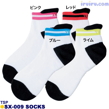TSP/SX-009ソックス レッド L TSP/SX-009ソックス レッド L