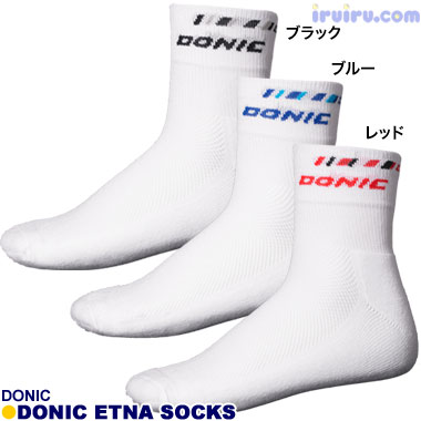 DONIC/エトナ ソックス レッド L DONIC/エトナ ソックス レッド L