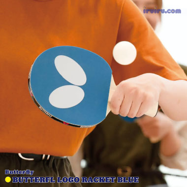 Butterfly/バタフライ ロゴラケット ブルー Butterfly/バタフライ ロゴラケット ブルー