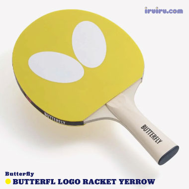 Butterfly/バタフライ ロゴラケット イエロー Butterfly/バタフライ ロゴラケット イエロー