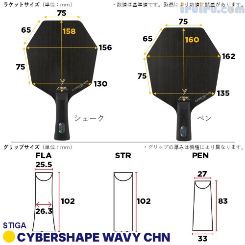 STIGA/サイバーシェイプ ウェイビィ中国式