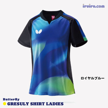 Butterfly/グレスリー・シャツ・レディース Butterfly/グレスリー・シャツ・レディース