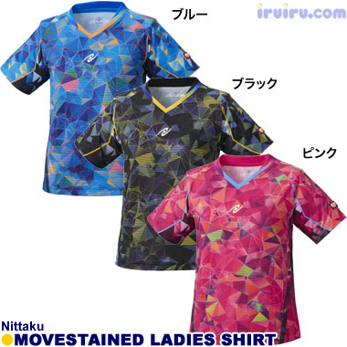Nittaku/ムーブステンドレディースシャツ Nittaku/ムーブステンドレディースシャツ