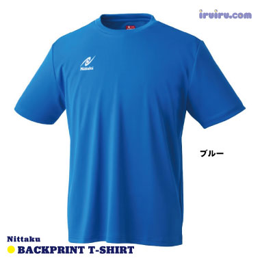 Nittaku/バックプリントTシャツ