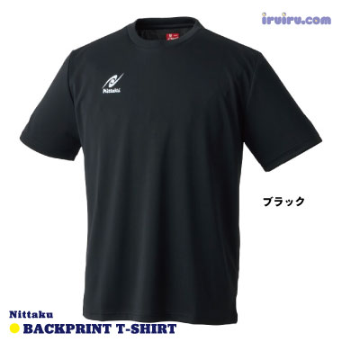 Nittaku/バックプリントTシャツ
