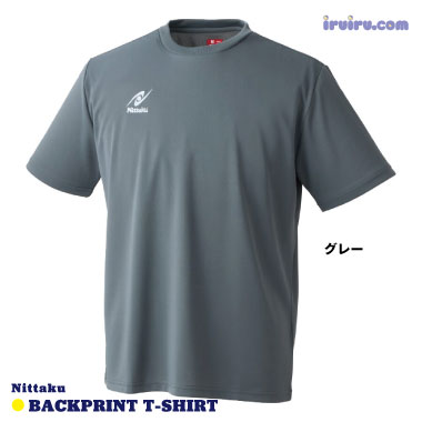 Nittaku/バックプリントTシャツ