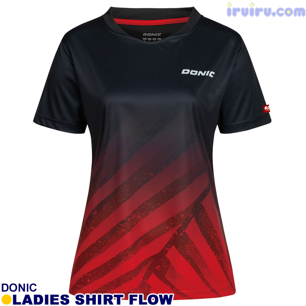DONIC/DONIC レディースシャツ フロー ブ DONIC/DONIC レディースシャツ フロー ブ