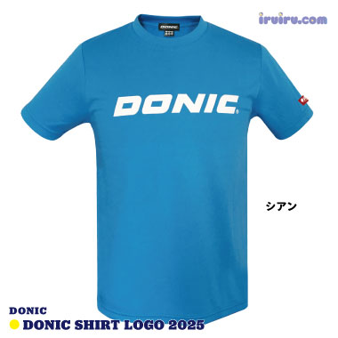 DONIC シャツ ロゴ2025