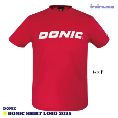 DONIC シャツ ロゴ2025