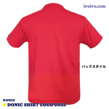 DONIC シャツ ロゴ2025