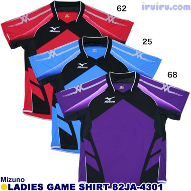 おすすめユニホーム Tシャツ ウェア 日本代表ゲームシャツ ja 4301 ミズノ 卓球ショップiruiru